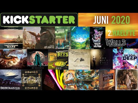 Brettspiele auf Kickstarter im Juni 2020 (2. Hälfte) - Kickstartervorschau -