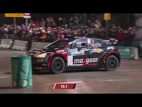 Zwycięski przejazd KRYTERIUM ASÓW 60. RAJD BARBÓRKA 2022, Ł.Byśkiniewicz- A. Jędraszek,