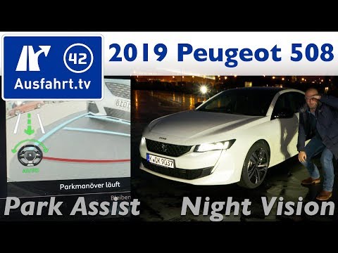 2019 Peugeot 508 Park Assist und Night Vision