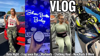 VLOG | Date Night + Fragrance Bar + Workouts + Clothing Haul + New Nails & More
