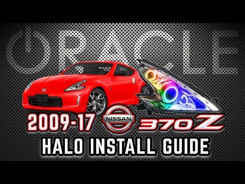 ORACLE Lighting LED Halo DRL Headlight DIY Installation Guide: 2009-2017 Nissan 370Z
