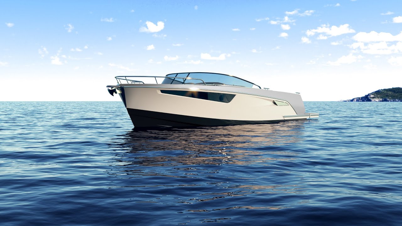 Рендерное видео Alfastreet Marine 28 Cabin