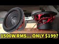 The ALL NEW American Bass Hawk Subwoofer Review