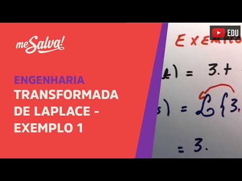 Me Salva! Transformada de Laplace - Exemplos de transformadas 1