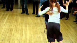 TangoBootCamp Class demonstration Alexandra Wood and Stefano Fava Hove