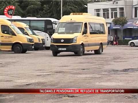 Operatorii de transport nu vor sa primeasca taloanele pensionarilor de reduducere de 50 la suta