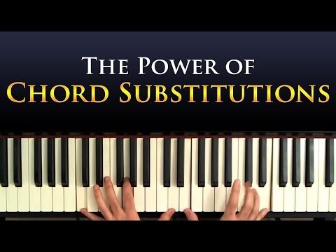 Jazz Piano Harmony: Chord Substitutions - A Tutorial