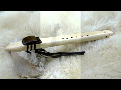 Native American Inspired 7 Hole F# Drone of Aspen and Walnut Totem