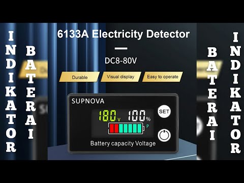 SUPNOVA Indikator Baterai / Battery Capacity Voltage
