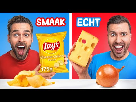 SMAAK Versus ECHT ETEN - Deel 2! *Voedsel Challenge*