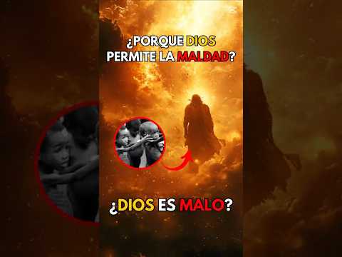 ¿Por qué DIOS permite la MALDAD? ¿DIOS es MALO? #dios #misterio #historiacristiana