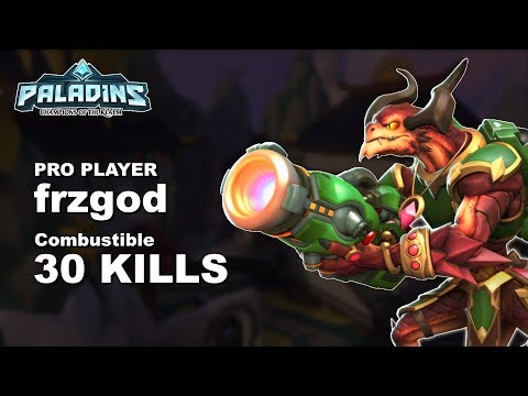 frzgod Drogoz 30 KILLS!! Paladins Pro (SSG) Ranked Gameplay