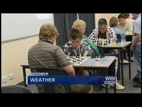 WIN TV coverage of the Mildura R.J. Shield Chess Tournament. October 31, 2010