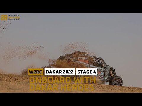 Onboard with Dakar Heroes - Stage 4 Dakar 2022 - #W2RC