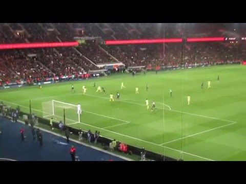 PSG NANTES Le 14 Mai 2016 But pour EDISON CAVANI