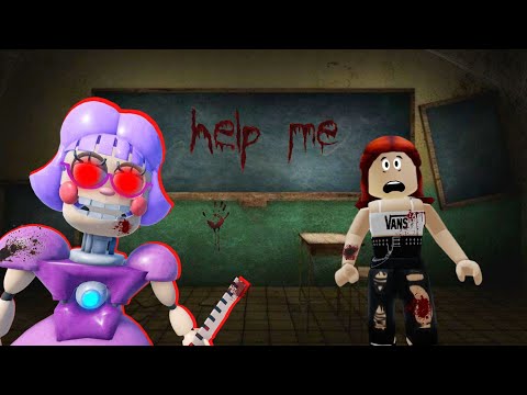 A PROFESSORA ANIMATRONIC ME PRENDEU NA ESCOLA!! - ROBLOX -  ESCAPE MISS - ANI TRON´S DETENTION