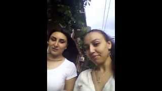 preview picture of video 'Ani and Nane fooling on Tumanyan Street, Yerevan'