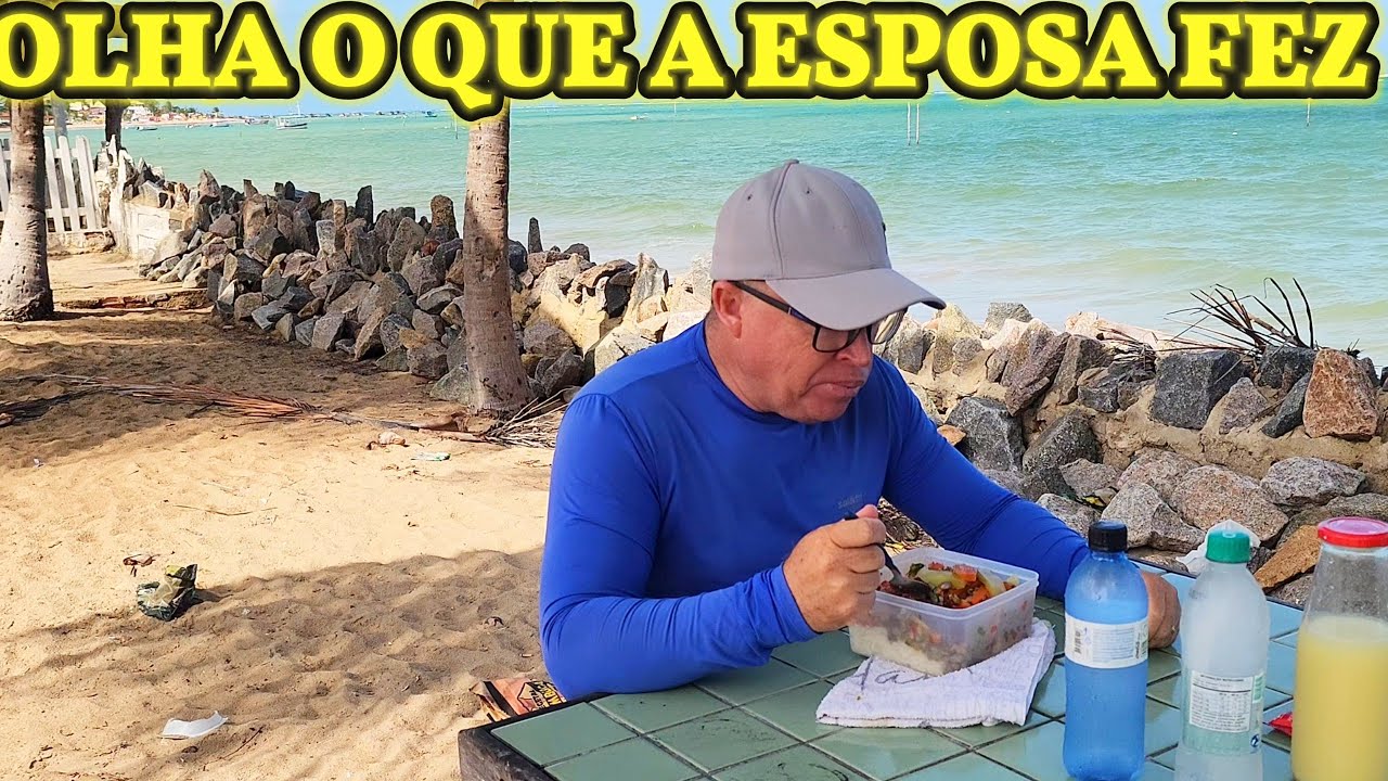 FIQUEI ATÉ A MARÉ SUBIR Parei Para Editar Um Vídeo Na Beira Da Praia E Olha O Que Aconteceu...