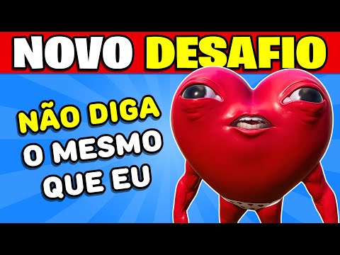 🤐 Avoid Saying The Same Thing as Me ❌ MEGA CHALLENGE #quiz