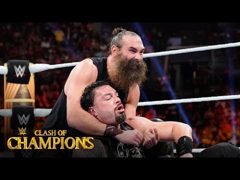Luke Harper Returns At WWE Clash Of Champions, Helps Erick Rowan Beat Roman Reigns