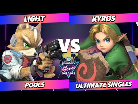 LMBM Miami 2023 - Light (Fox) Vs. Kyros (Young Link) Smash Ultimate - SSBU