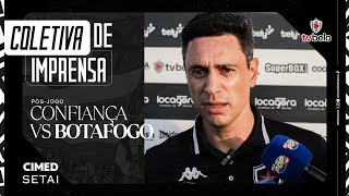 Técnico Bernardo Franco - Pós jogo Confiança de Sapé X Botafogo