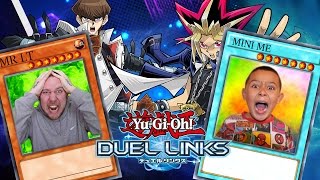 MR LT VS MINI ME ON YU-GI-OH THE GAME | Yu-Gi-Oh Duel Links Gameplay PART 3