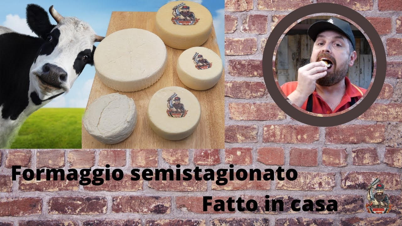 Formaggio semi stagionato fatto in casa
