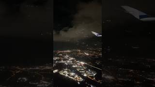 🇦🇺Travelogue - goodbye Brisbane #flight #takeoff #brisbane #citylights #austaralia