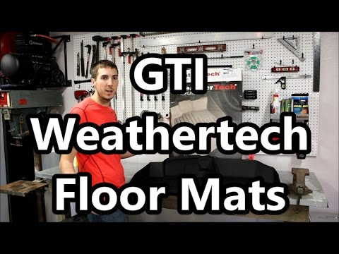MK7 Golf GTI Weathertech Mats VS Volkswagen GTI Monster Mats