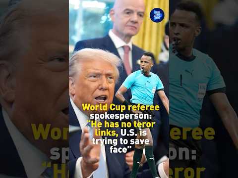 World Cup referee spokesperson: 