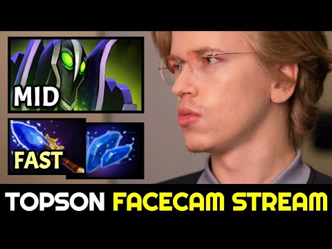 TOPSON MID Rubick with Fast Scepter & Aghanim's Shard Build — STREAM with FACECAM