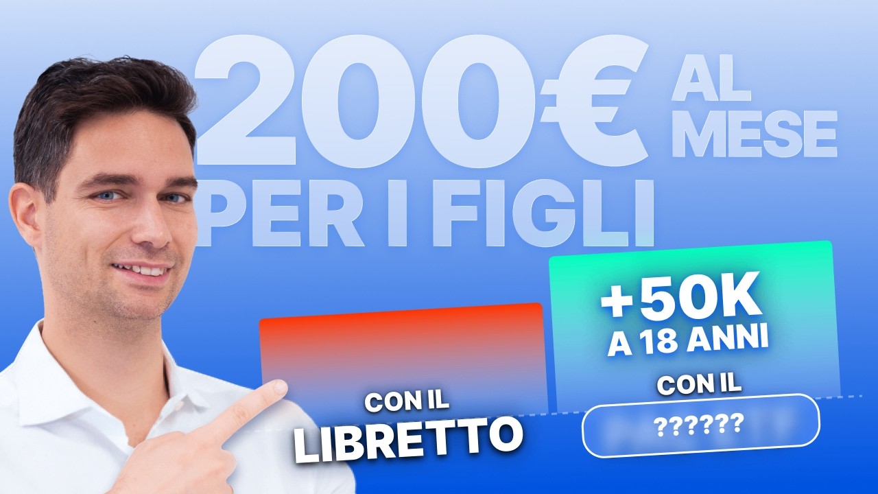 Investire per i figli: libretto postale o PAC? La differenza che nessuno ti mostra