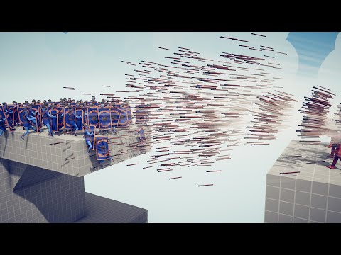 3x GOD CHU KO NU vs 100x UNITS - Totally Accurate Battle Simulator TABS