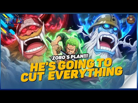 WILL HE CUT EVERYTHING? ZORO'S CRAZY PLAN - ONE PIECE 1172 ANALYSIS