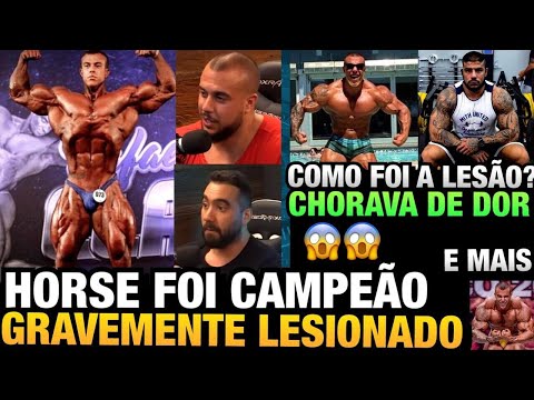 A GRAVE LESÃO DO  HORSE - CHORAVA DE DOR MAS FOI CAMPEÃO DO BRANDÃO CLASSIC MESMO MACHUCADO E MAIS