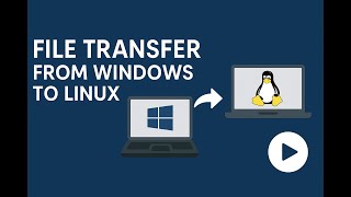 Download the video "Easy File Transfer from Windows to Linux using WinSCP (Drag & Drop | SFTP)"