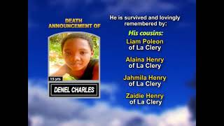 Denel Charles ~ Long Obituary