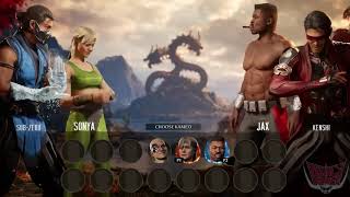 Mortal Kombat 1 Character Select Screen