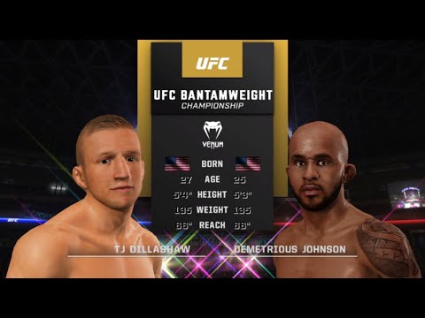 Demetrious Johnson vs TJ Dillashaw | UFC Undisputed 3