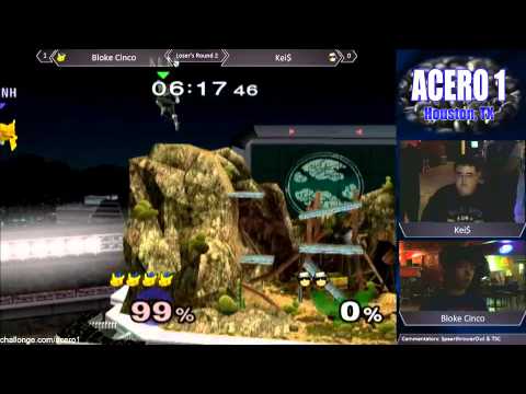 ACERO1 LR2: Bloke Cinco (Pikachu) vs Kei$ (Falcon)