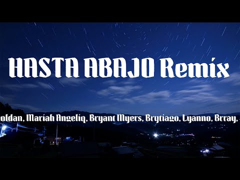 Kevin Roldan, Mariah Angeliq, Brytiago, Bryant Myers - Hasta Abajo (Lyrics/Letra)