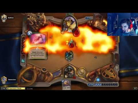 Hearthstone Firebat vs Amnesiasc Challenge  -Twitch Chat choose the Deck Type-