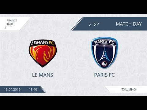 AFL19. France. Ligue 2. Day 5.  Le Mans-Paris FC