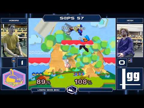 S@PS 57 Melee Singles - Hoborg (Luigi) vs Hesh (Falco) - Losers Semis