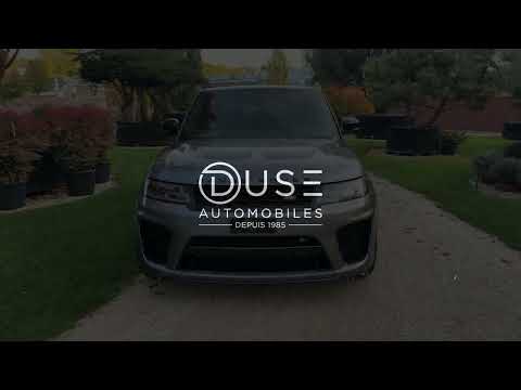 LAND ROVER Range Rover Sport 5.0 V8 S/C SVR Automatic-video-25