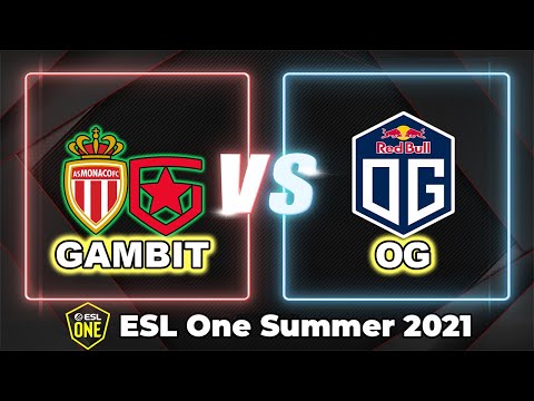 [ DOTA 2 LIVE ] OG VS ASMONACO GAMBIT | ESL One Summer 2021