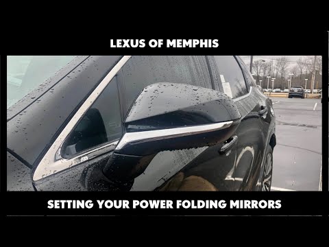 Setting Automatic Power Folding Mirrors