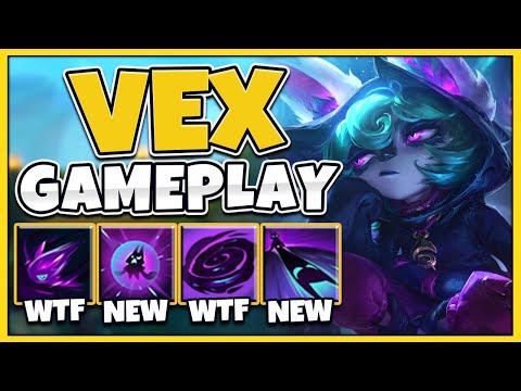 New Champion Vex is BEYOND RIDICULOUS (Teleport One-Shot RESETS...) Vex Gameplay - League of Legends