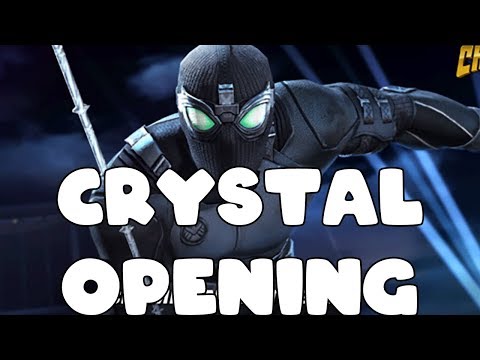 10x Star Spider-Man (Stealth Suit) Featured Cavalier Crystal Opening - Marvel Contest of Champions
